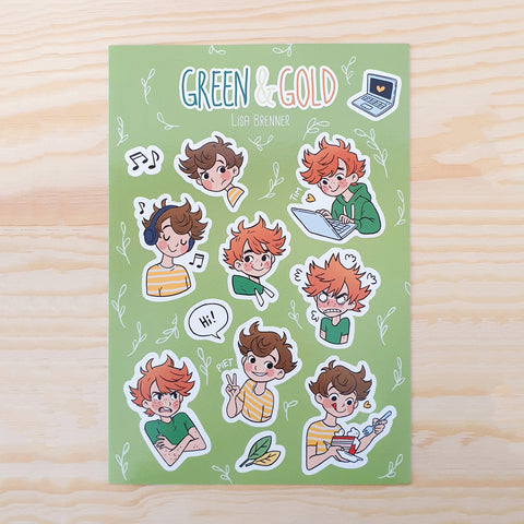 [Stickersheet] "Piet+Tim"