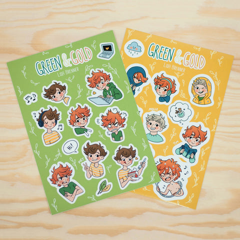 [Bundle] [Stickersheets] Piet & Tim + Tim & Molle