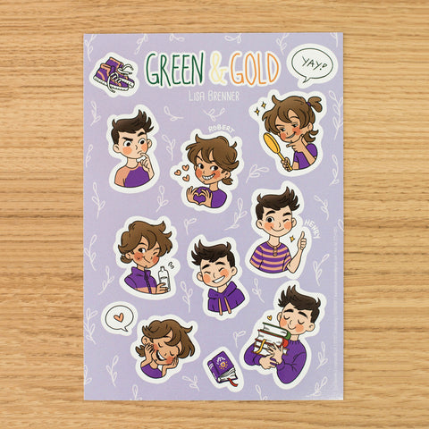 [Stickersheet] "Henry+Robert"