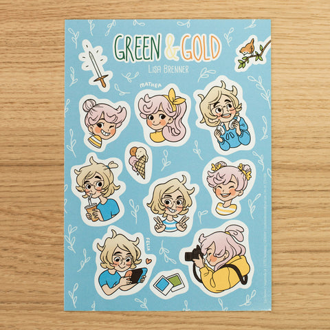 [Stickersheet] "Felix+Mathea