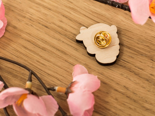 [Wooden Pin] "Mathea"