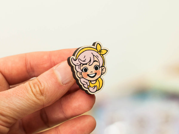 [Wooden Pin] "Mathea"