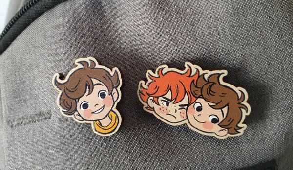[Wooden Pin] "Piet"